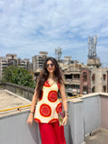 Kumkum padded kurti