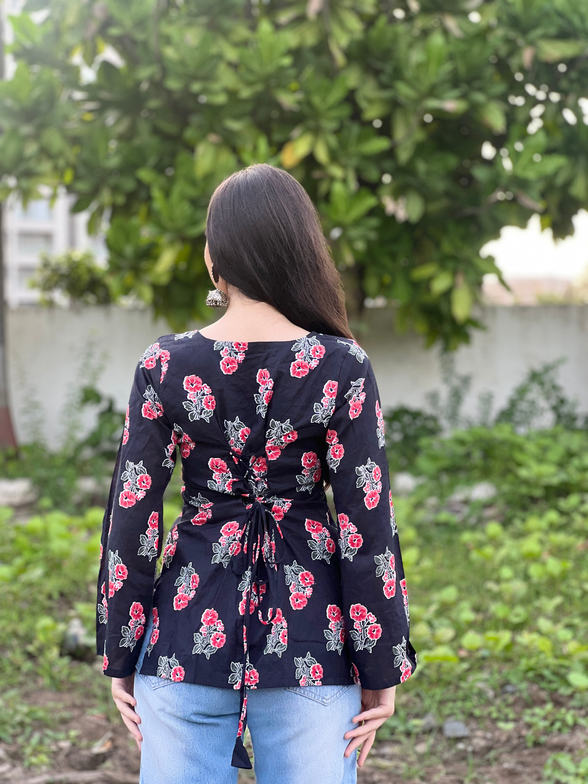 Hetvi Bell Sleeves Kurti