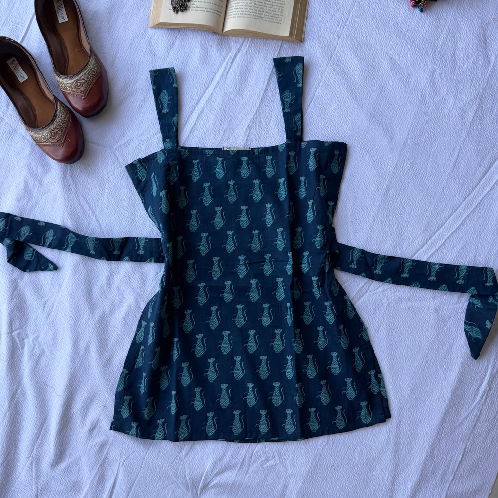 Blue Cat Top