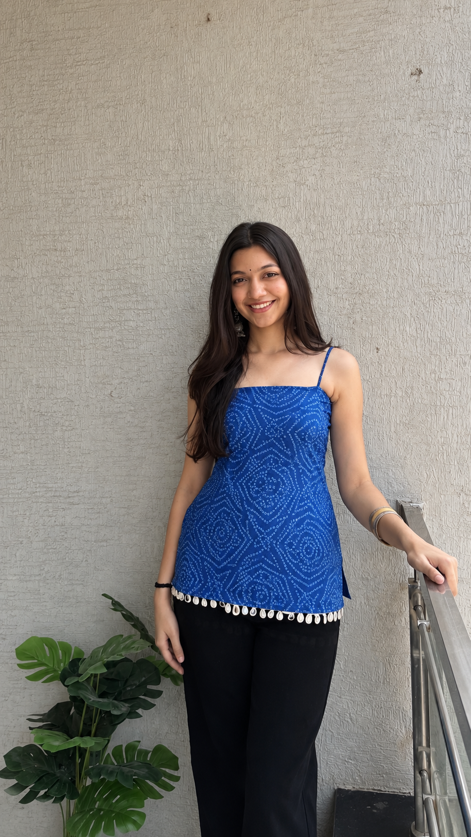 Lela Backless Padded Kurti