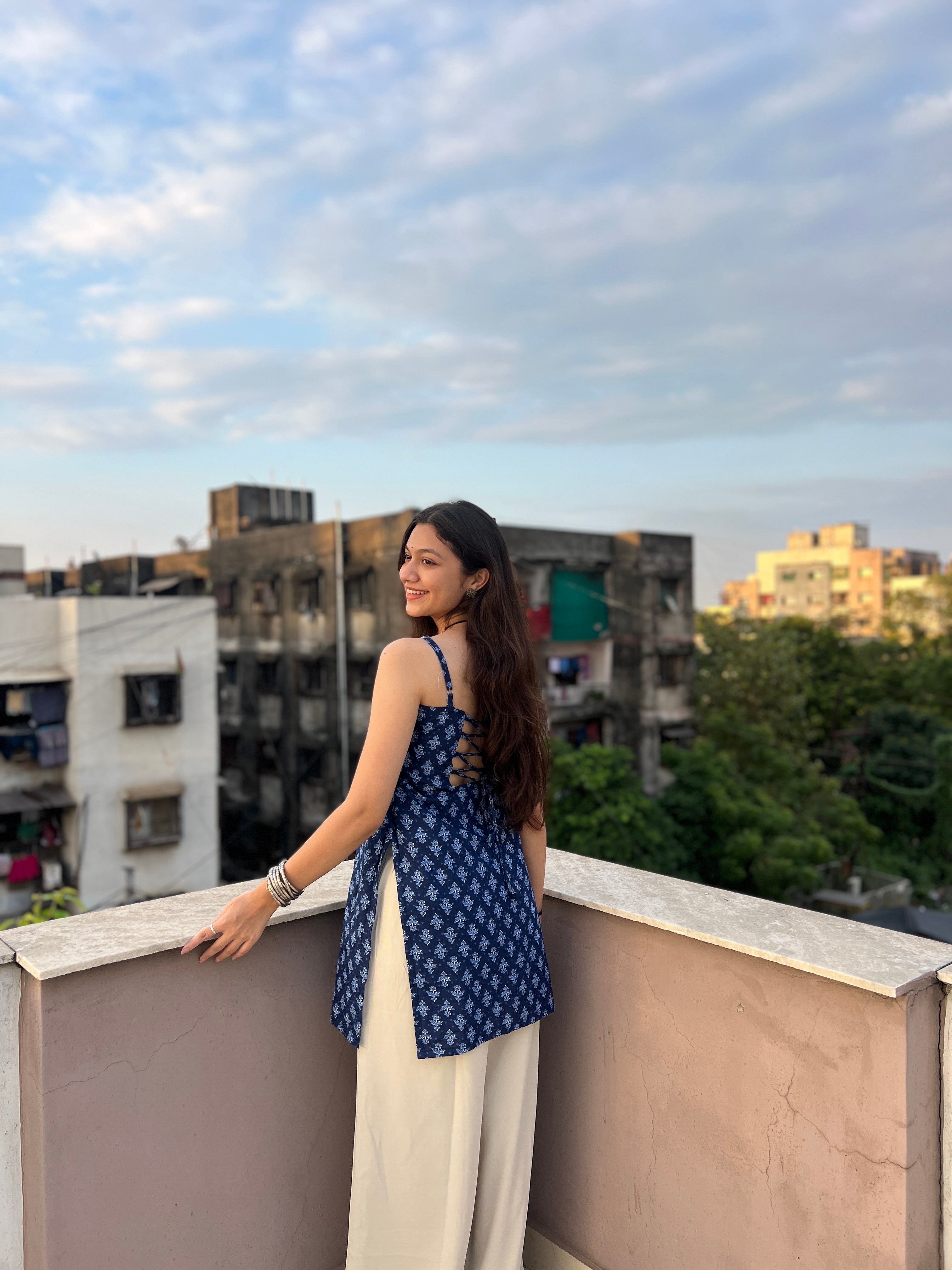 Shivani backless kurti