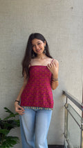 Prachi padded kurti