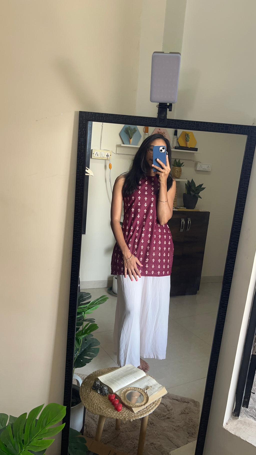 Krisha halter neck kurti