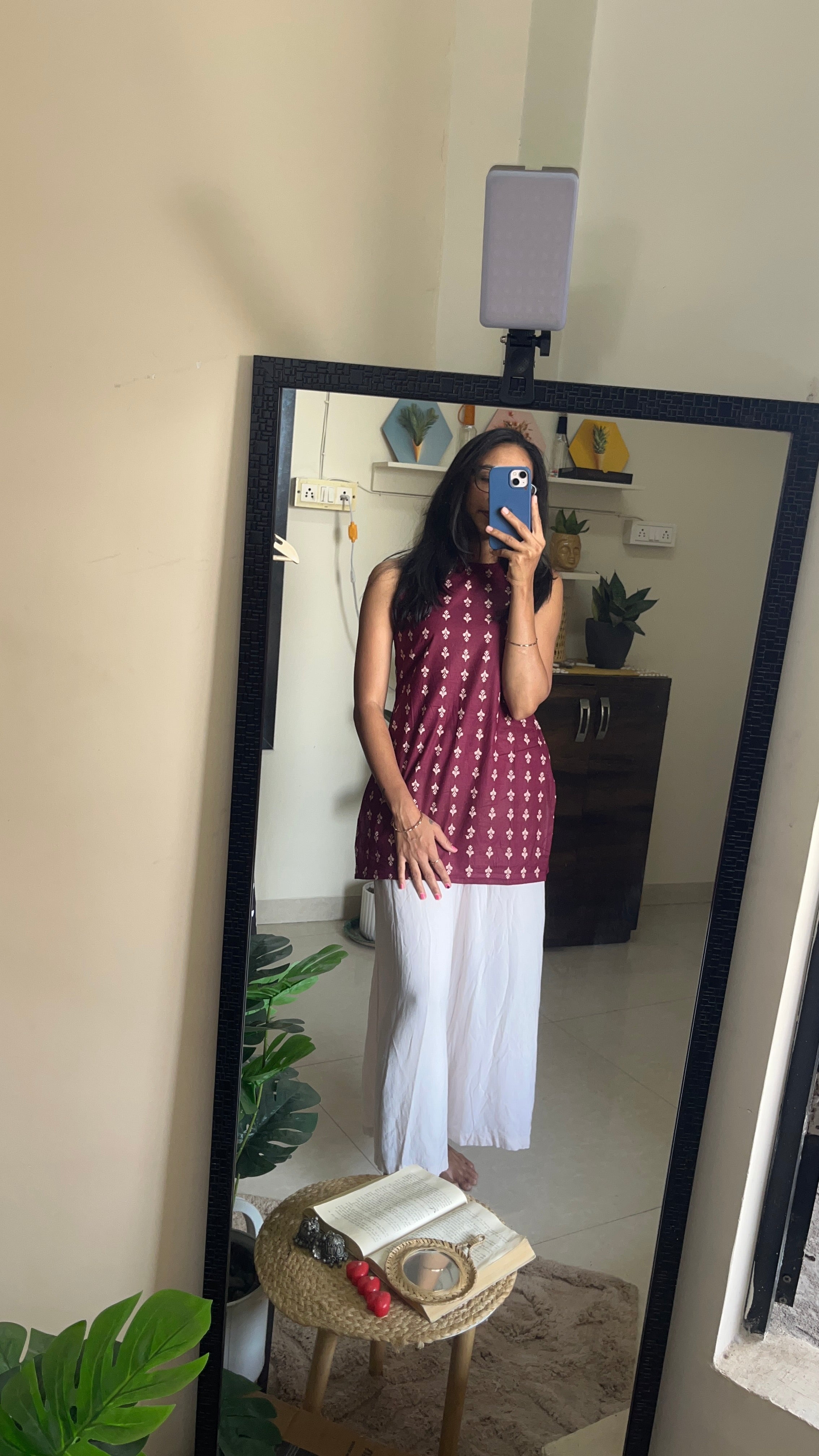 Krisha halter neck kurti