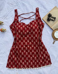 Vanya padded Backless padded kurti