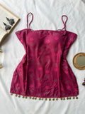 Ruhani backless padded kurti
