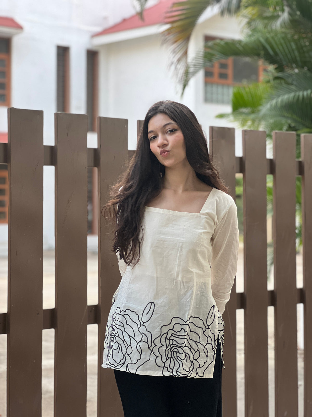 Sila Embroidery Kurti