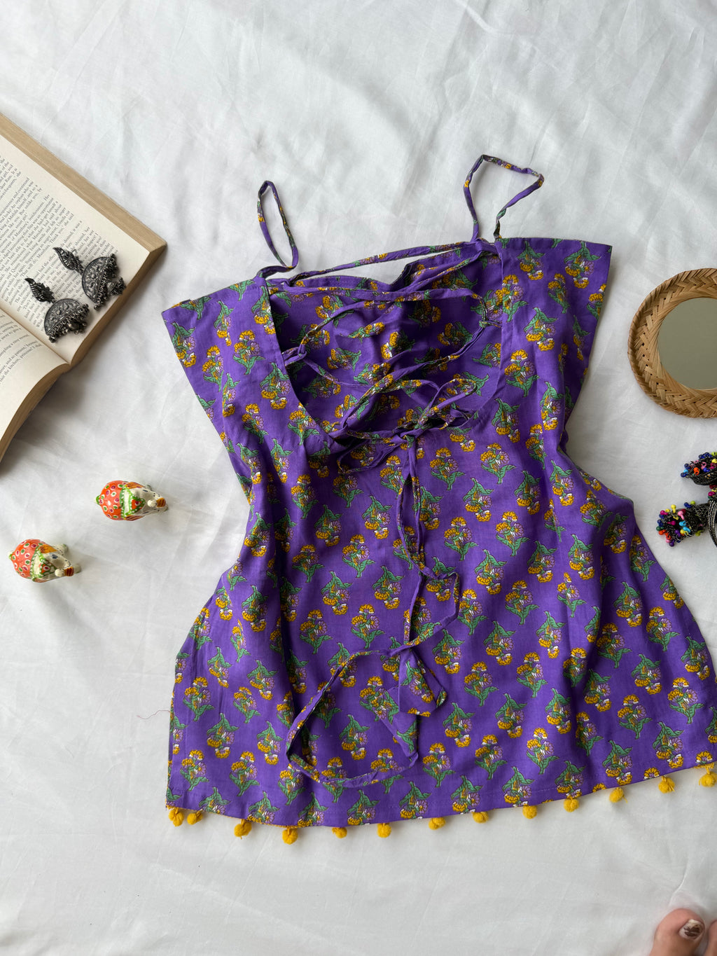 Zoya padded backless kurti