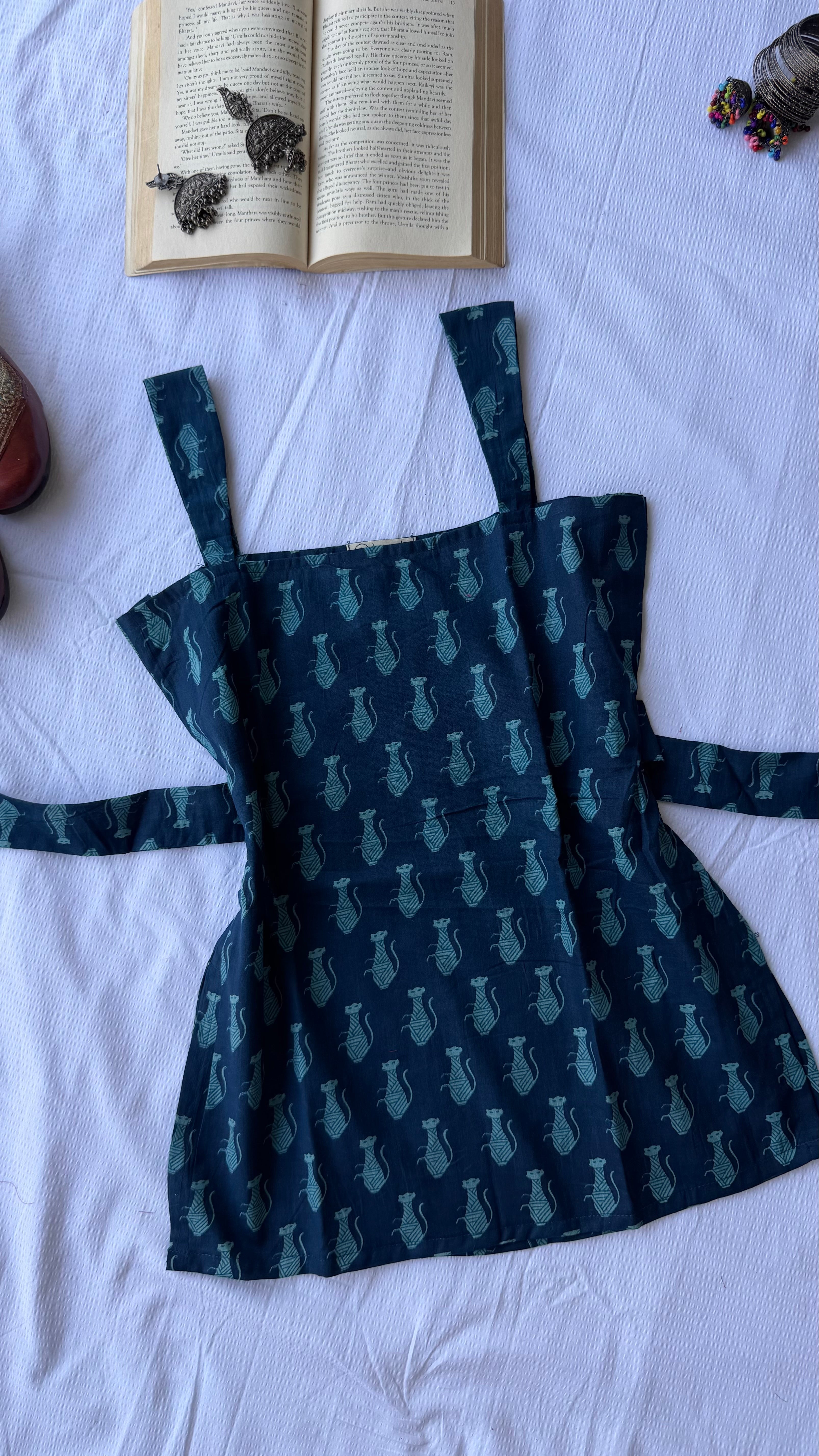 Blue Cat Top