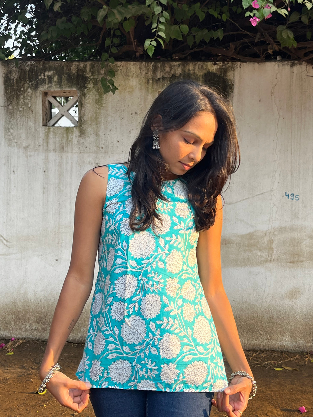 Gracy Halterneck kurti